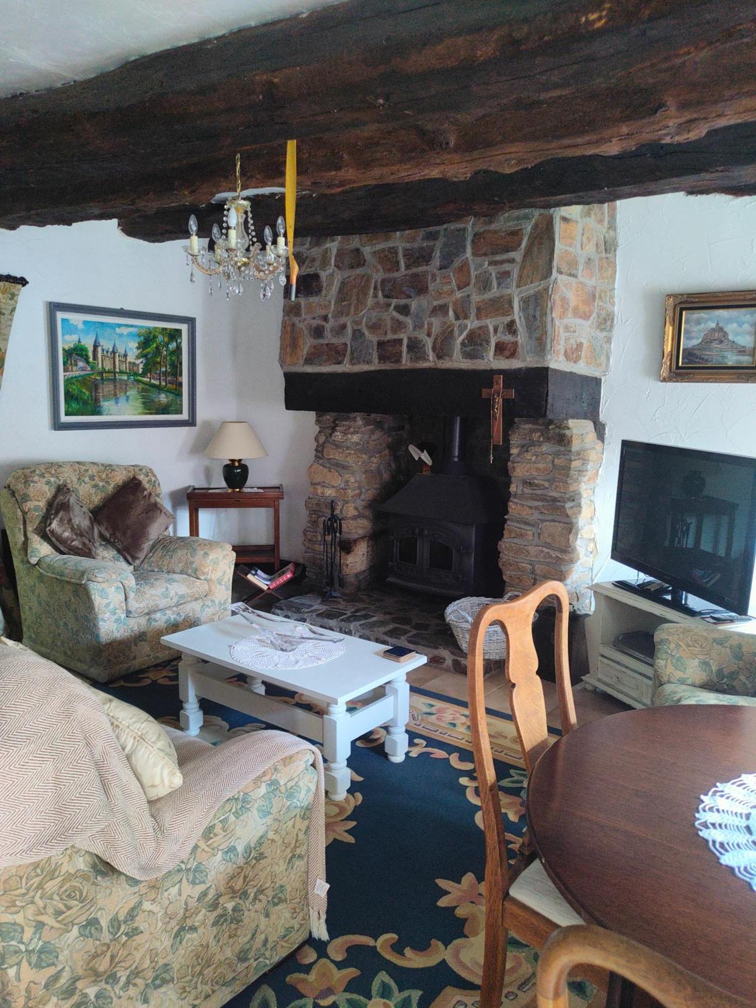 Maison Josselin Proche Chateau Bagian luar foto